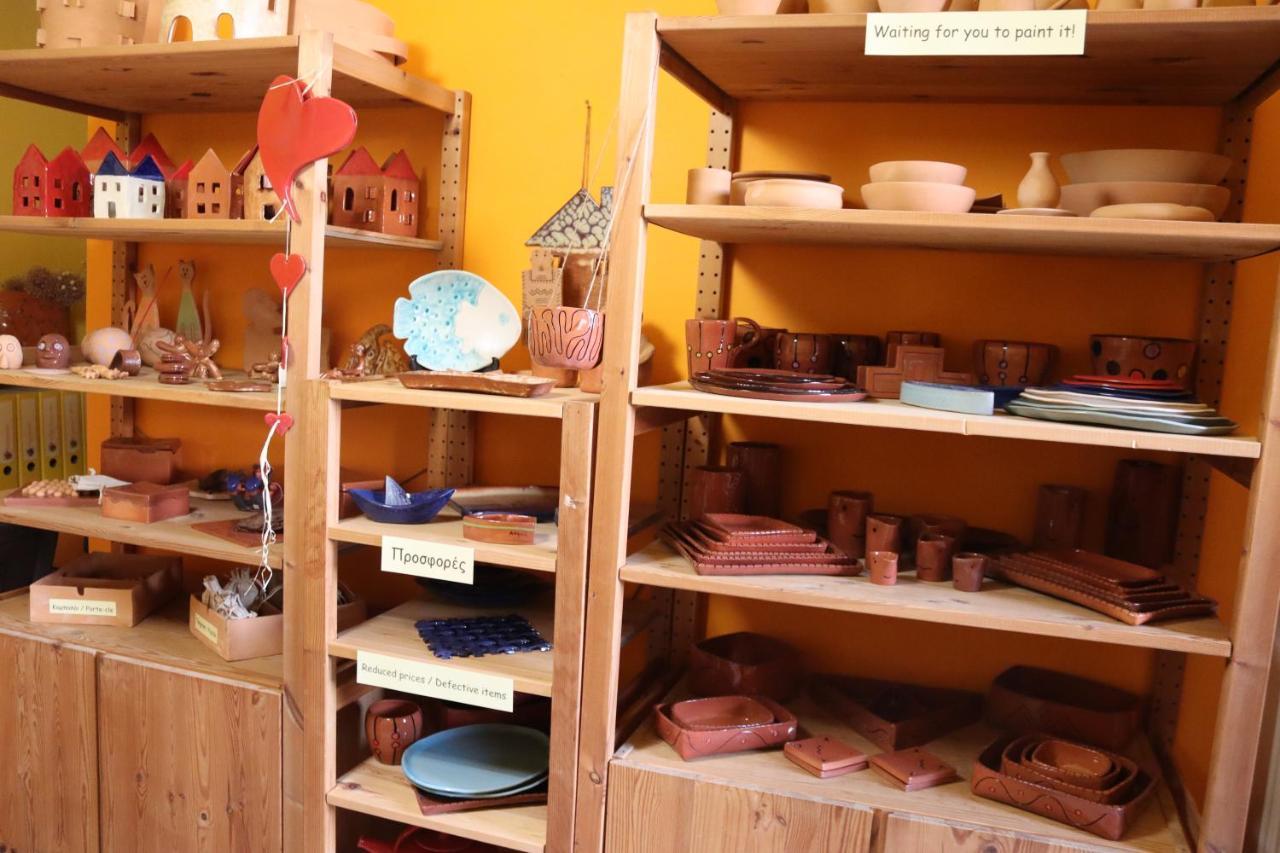 Entire Independent Maisonette Near Heraklion Pottery Classes Petrokefalo Eksteriør billede